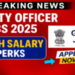 Central Govt Job 2025