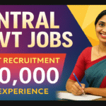 Central Govt Job Notification for Non-Teaching Staff