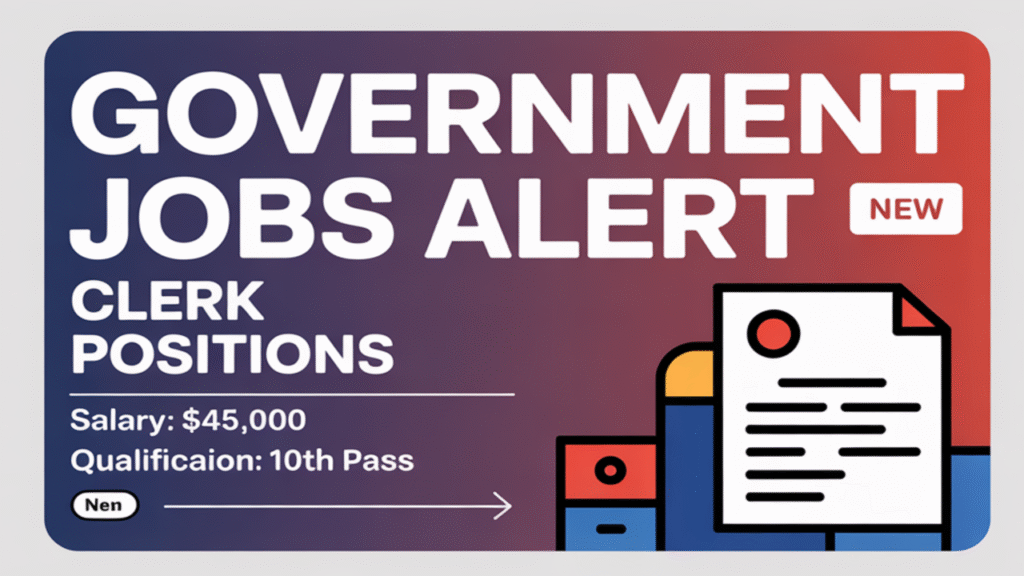 Latest Govt Job 2025