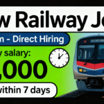 Latest Railway Job 2025