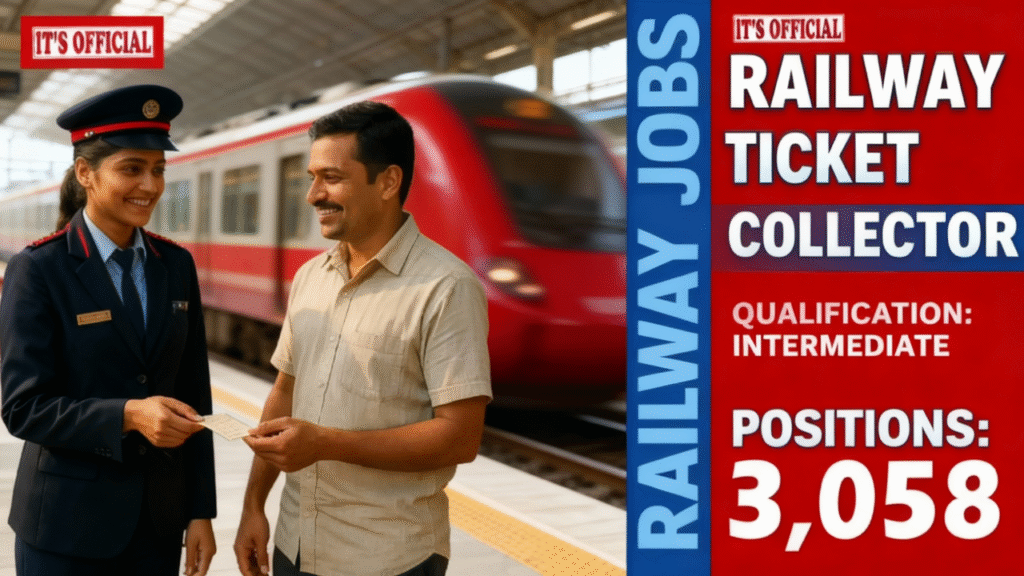 Railway Ticket Collector Jobs 2025