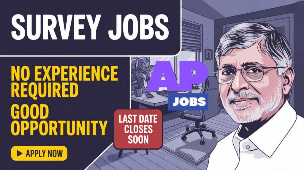 Work From Home Survey Jobs 2025 – Andhra Pradesh