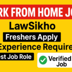 LawSikho – Work From Home Job