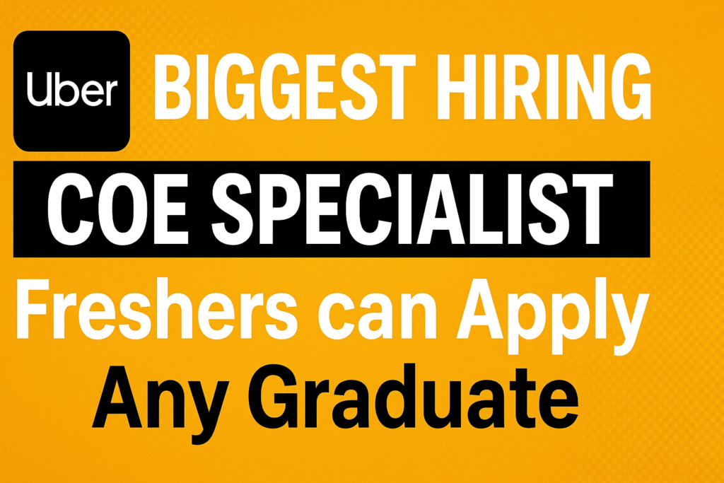 Uber Hiring 2025