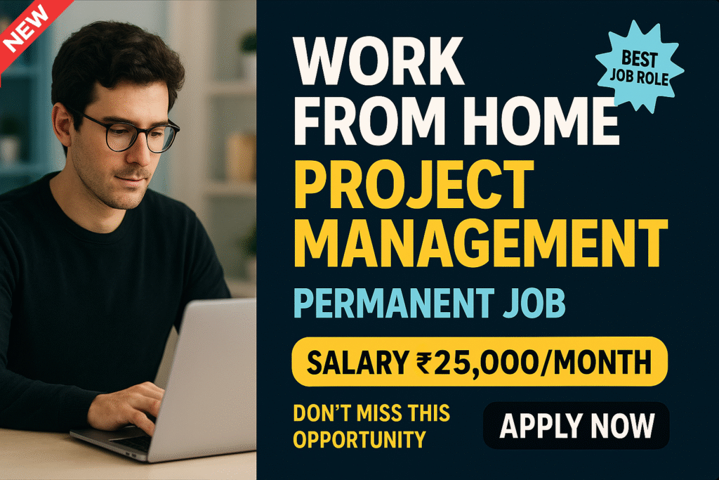 Project based work from home jobs